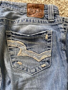 Big star bootcut jeans with Embroidered Back Pocket